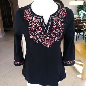 3/4 sleeve blouse